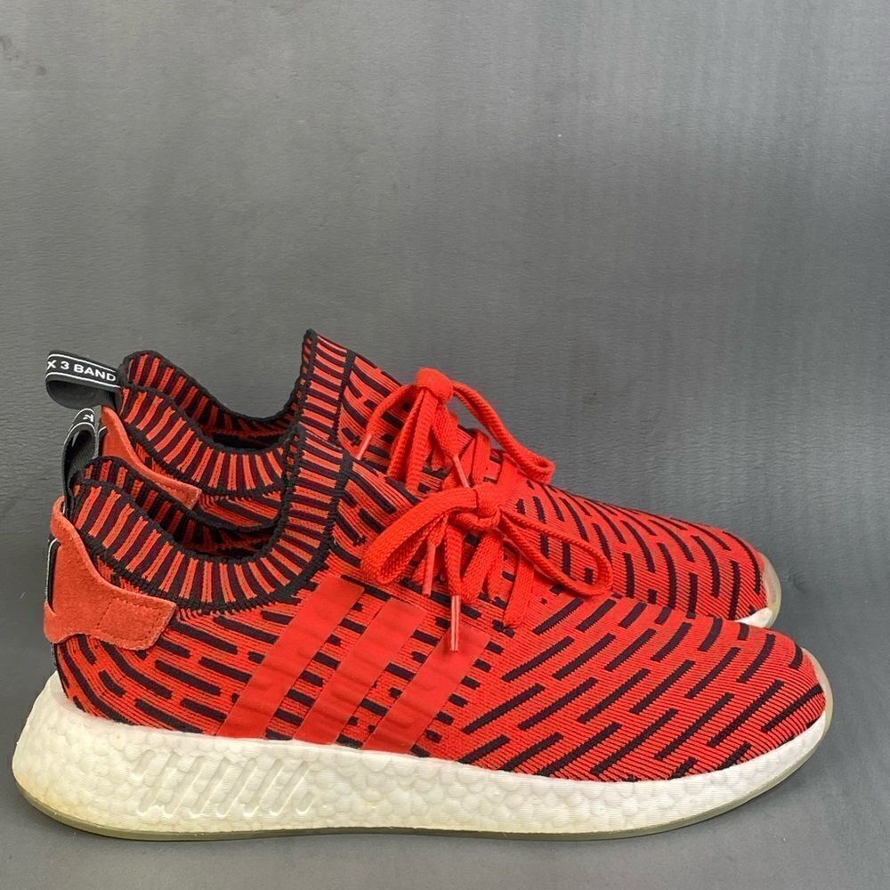 adidas  NMD_R2 PK 'CORE RED' sneaker shoes mens size 11